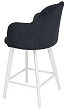 стул Эспрессо-1 полубарный нога белая 600 360F47 (Т177 графит)