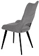 стул Манзано нога черная 1F40 (Т180 светло-серый)
